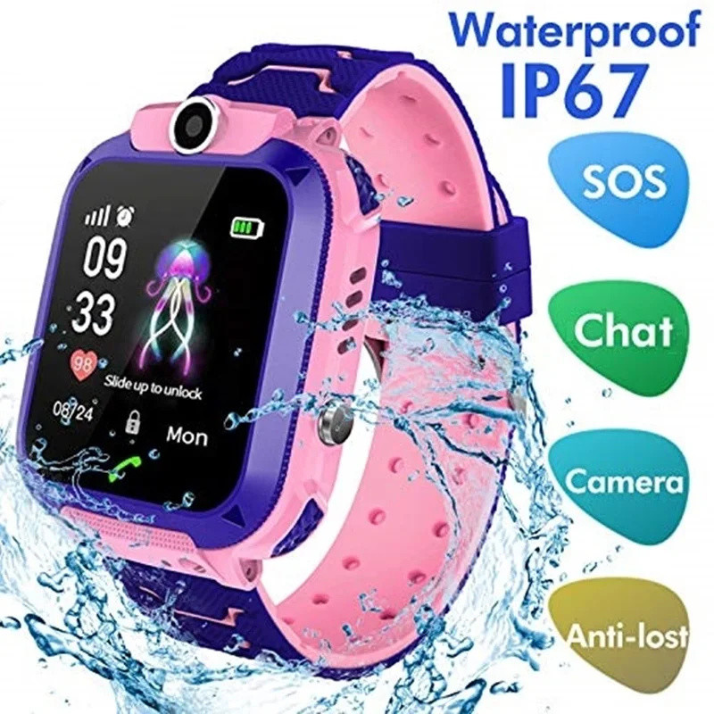 Smartwatch Digital Watches For Kid Boy - Jam tangan pintar anak, 2G panggilan