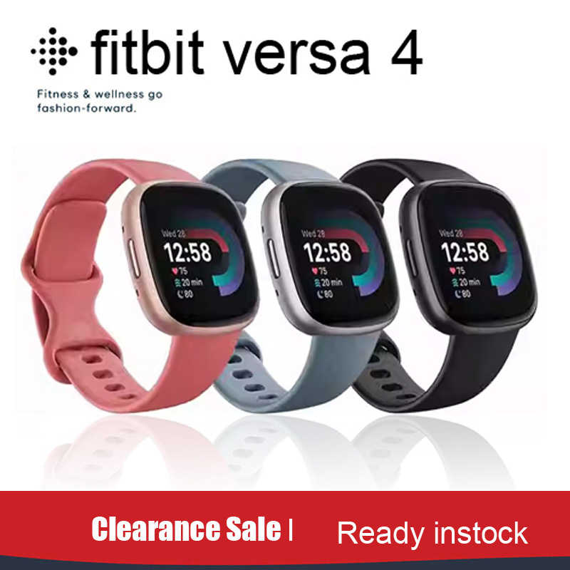 Heart Rate Gps Watch - Fitbit Versa 4 Jam Tangan Pintar