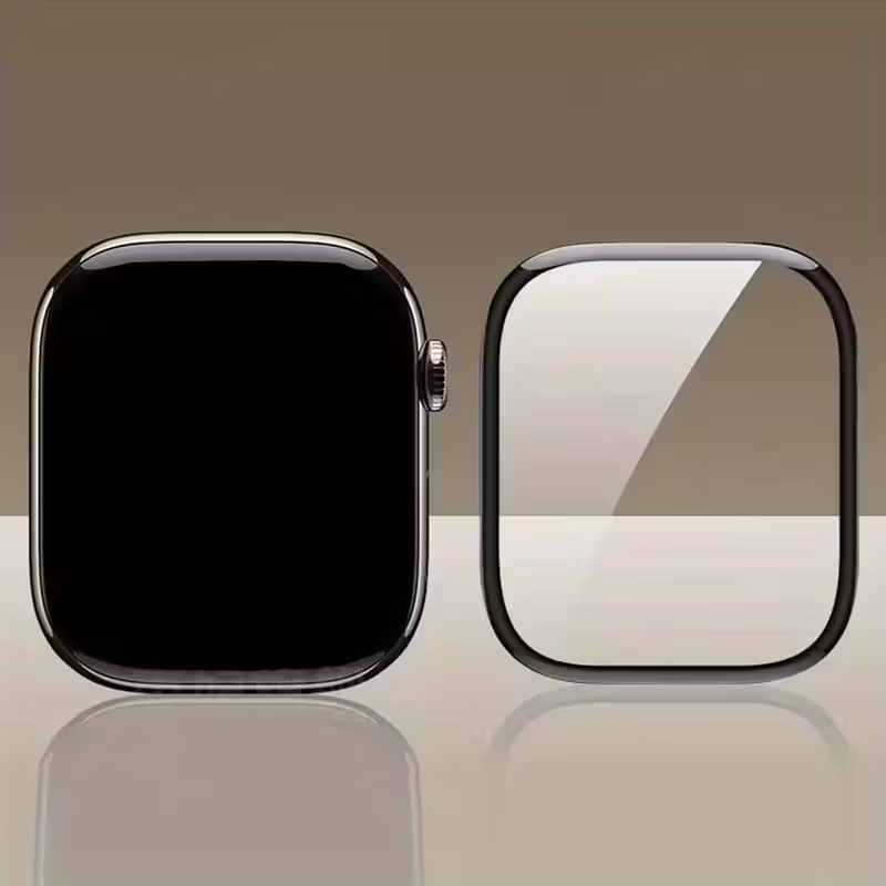 Iwatch Smartwatch Series 7 - Film Pelindung Layar Melengkung untuk Jam