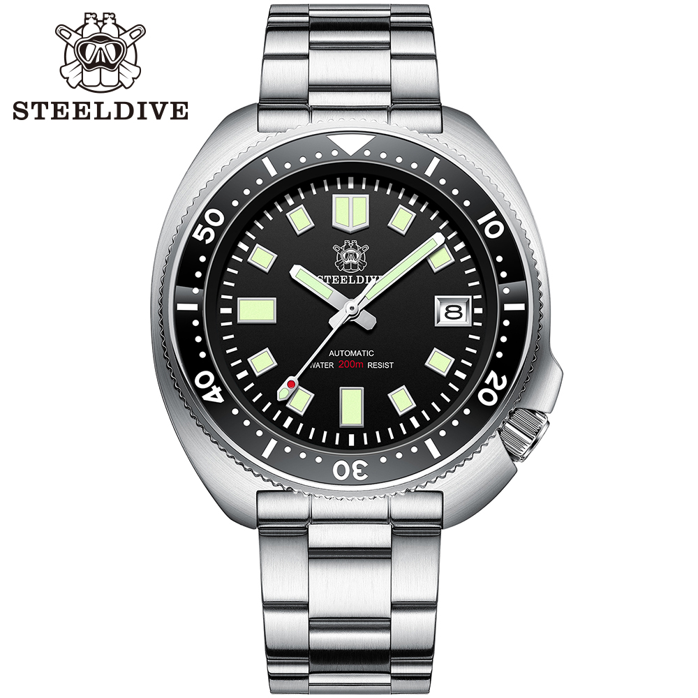 Tide Watch Surf - STEELDIVE SD1970 Jam Tangan Penyelam Mekanis