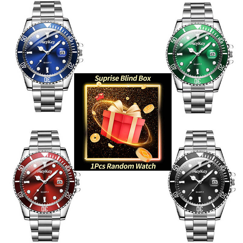 Analog Quartz Watch - 1 Buah Jam Tangan Misteri Kejutan