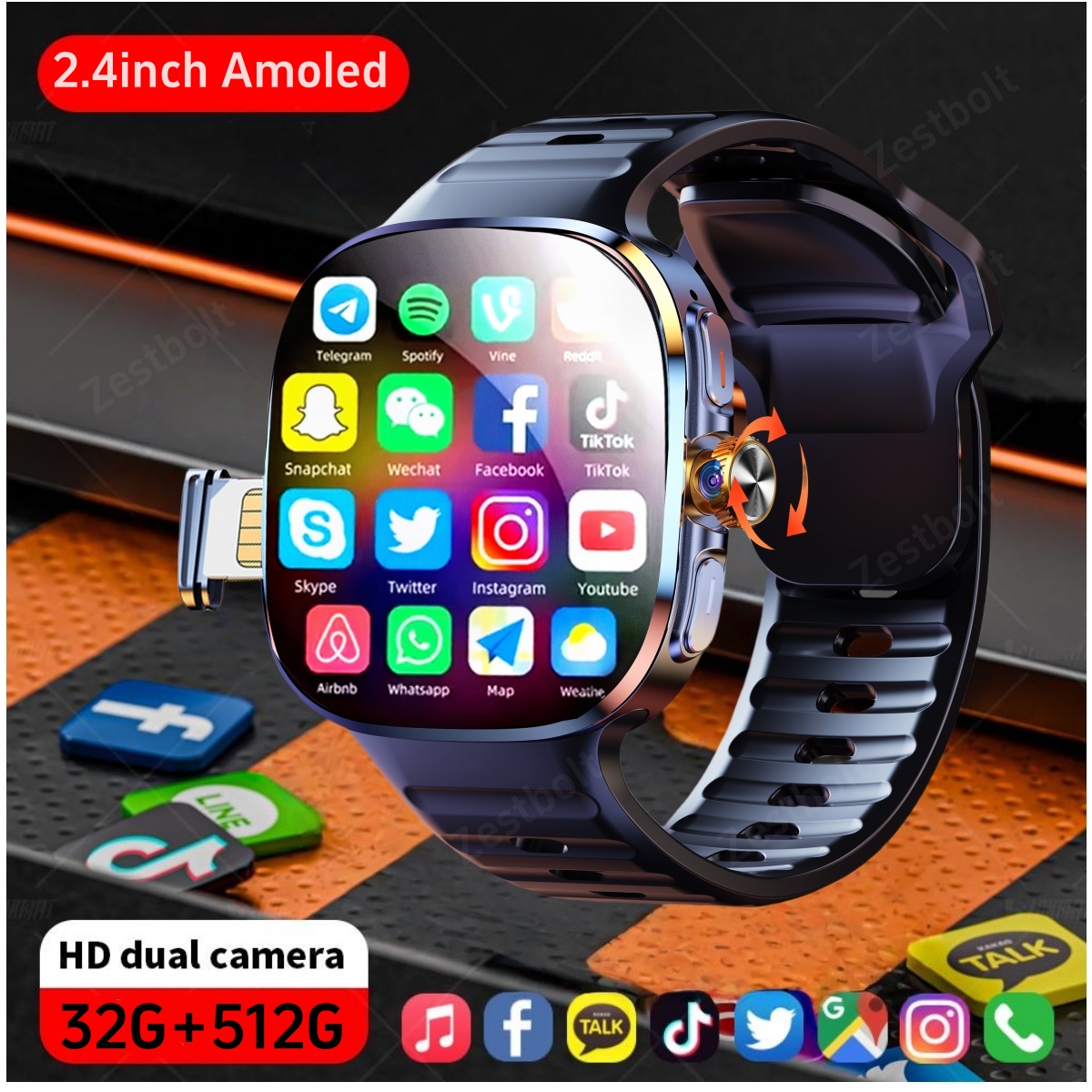 Smartwatch New Watches 2025 - M99 Jam Tangan Pintar 2,4 inci