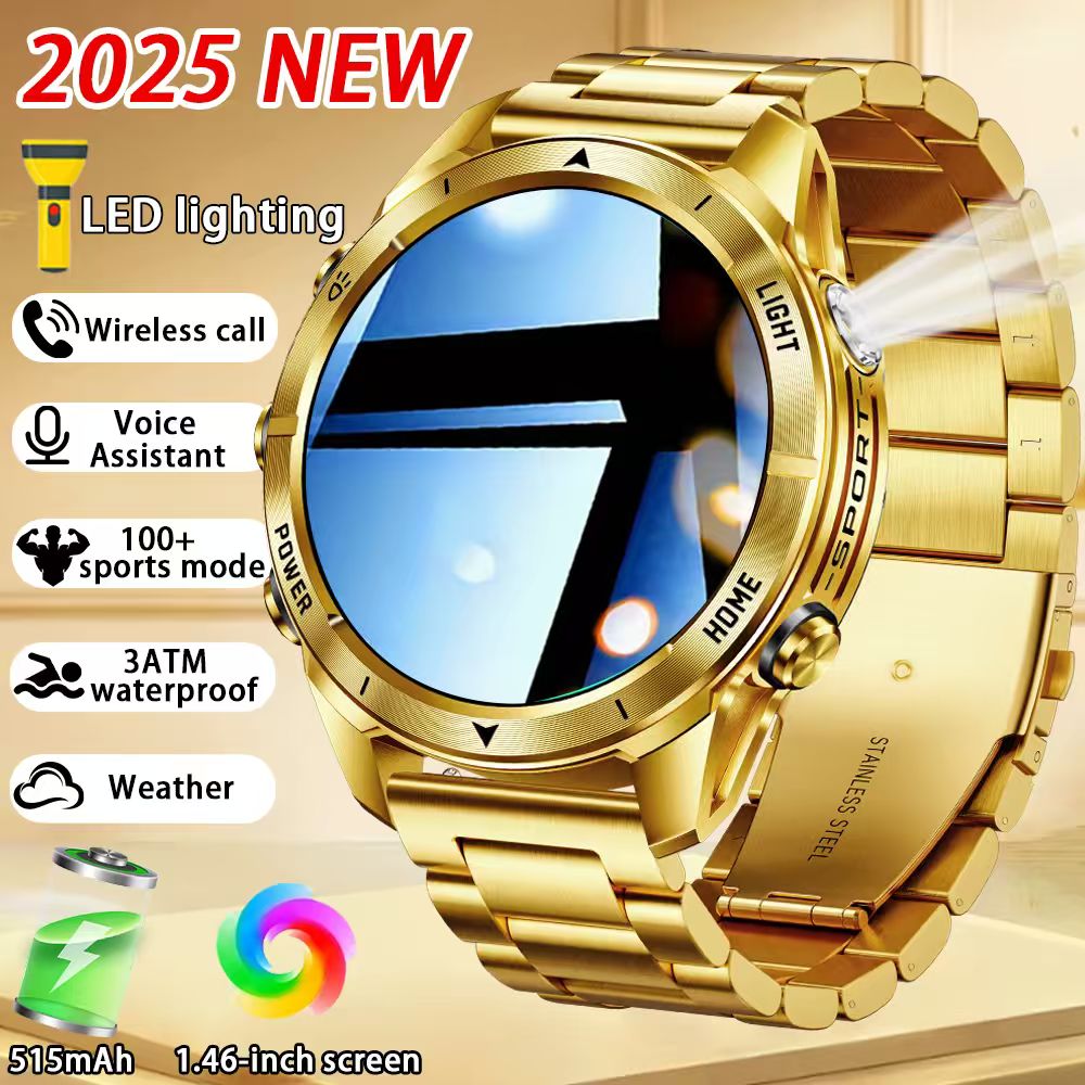 Smartwatch New Watches 2025 - Jam Tangan Pintar Olahraga Luar Ruangan