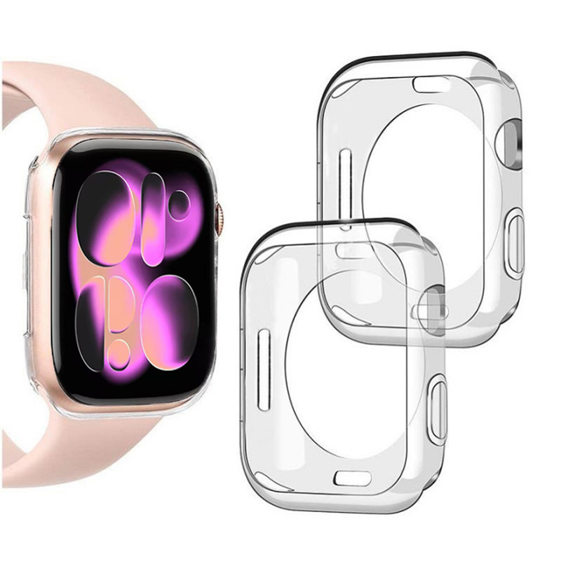Iwatch Smartwatch Series 7 - Casing Silikon untuk Jam Tangan Apple