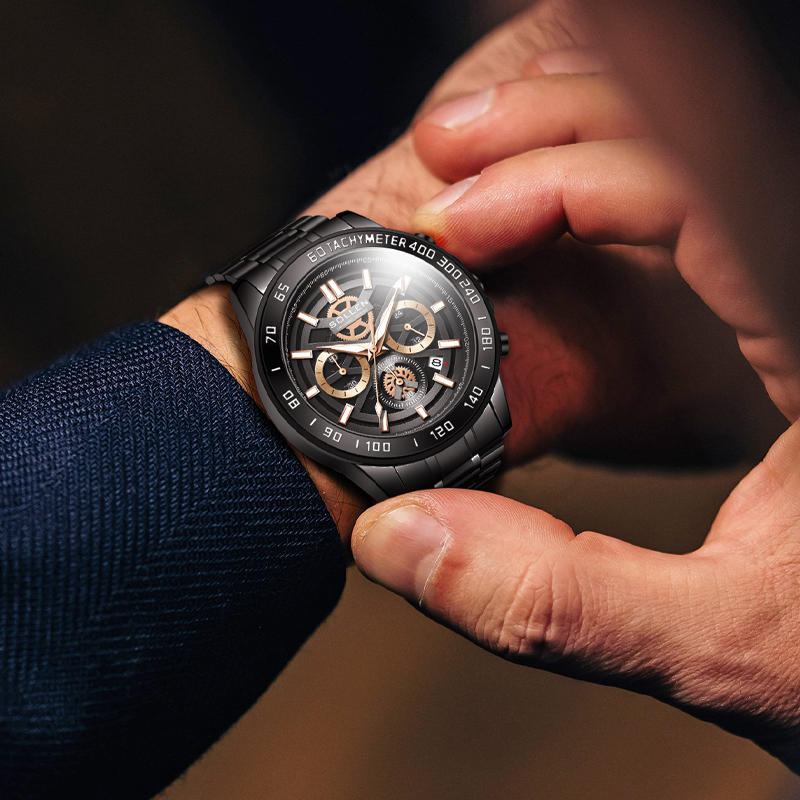 Analog Quartz Watch - Jam Tangan untuk Pria, Jam Tangan
