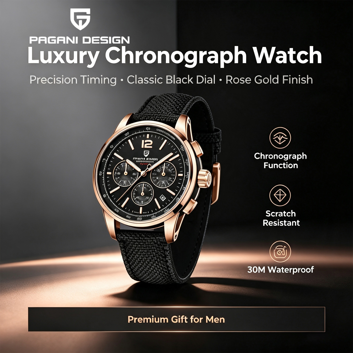 Smartwatch New Watches For Men - Jam Tangan Pria Pagani Design 2026