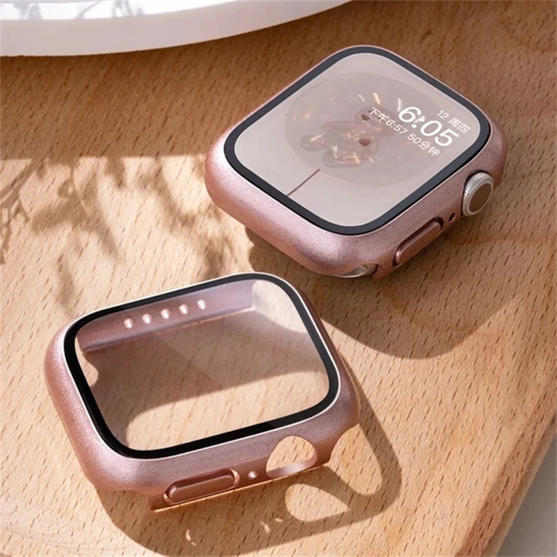 Iwatch Smartwatch Series 7 - Penutup + kaca Tempered untuk Apple