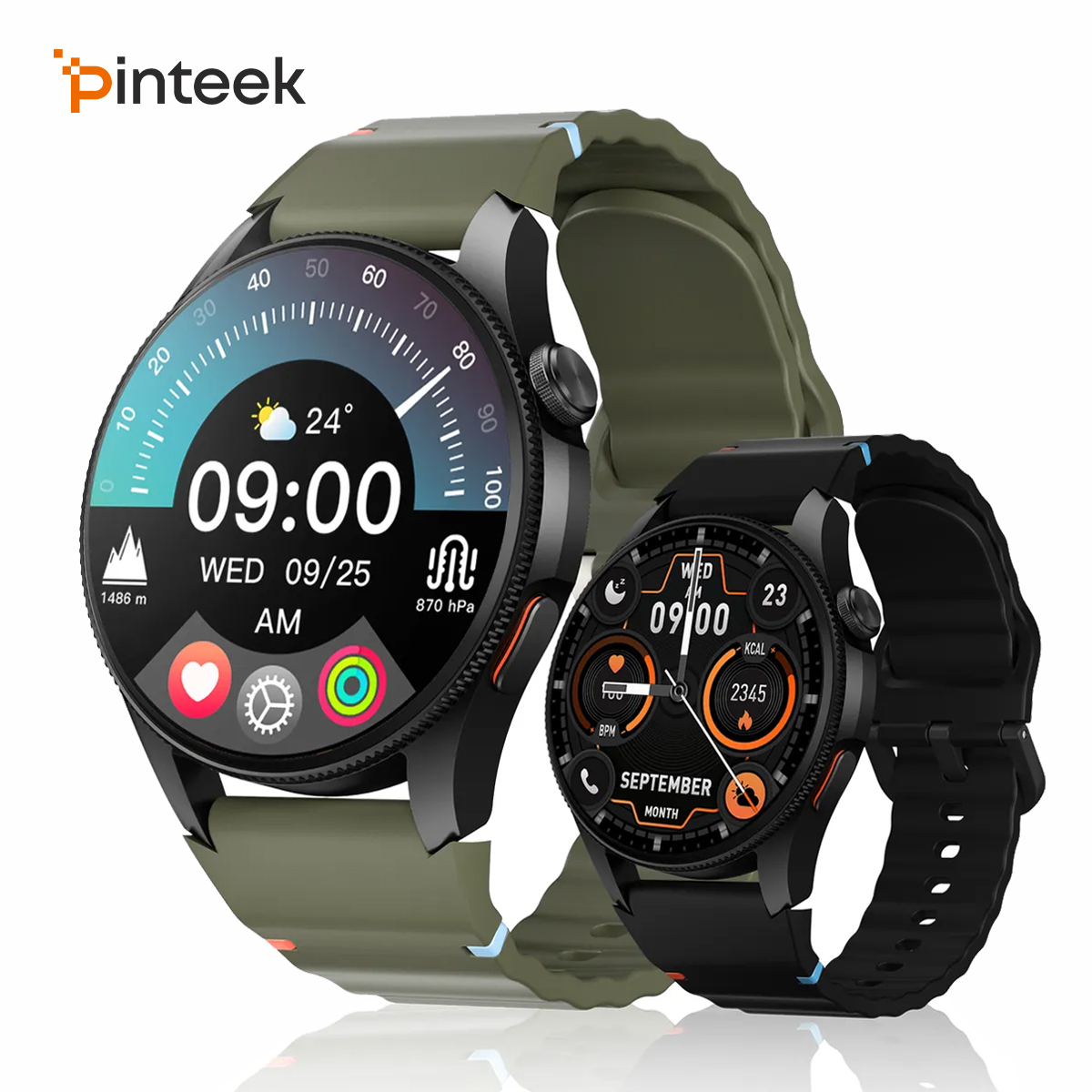 Heart Rate Gps Watch - Jam Tangan Pintar Aurafit G12: Layar