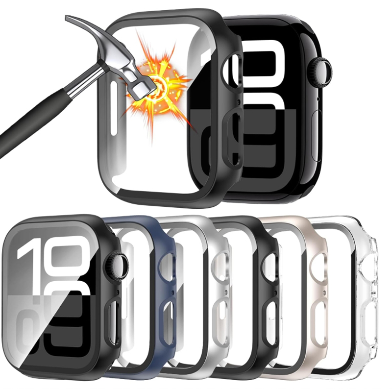 Kaca Antigores + Casing untuk  - Iwatch Smartwatch Series 7 ulasan dan harga