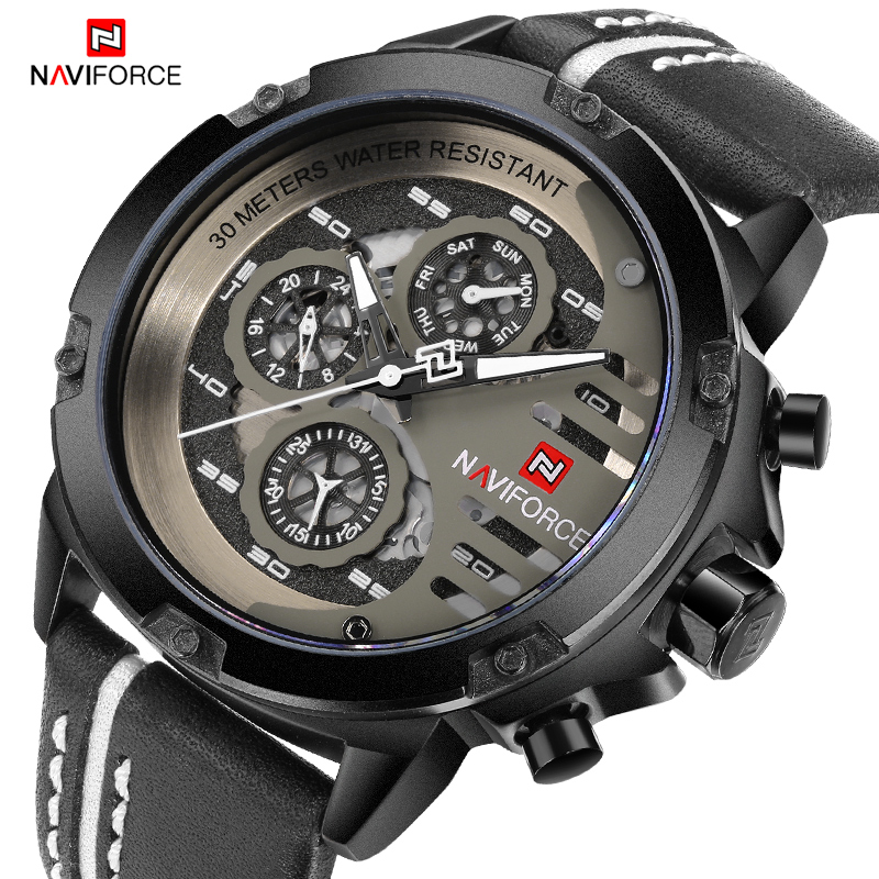 NAVIFORCE Jam Tangan Olahraga  - Smartwatch New Watches For Men ulasan dan harga