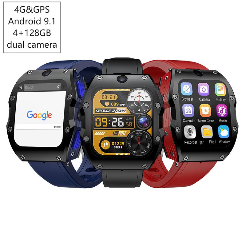Smartwatch Android 4G 4+128GB  - Watch Smartwatch ulasan dan harga