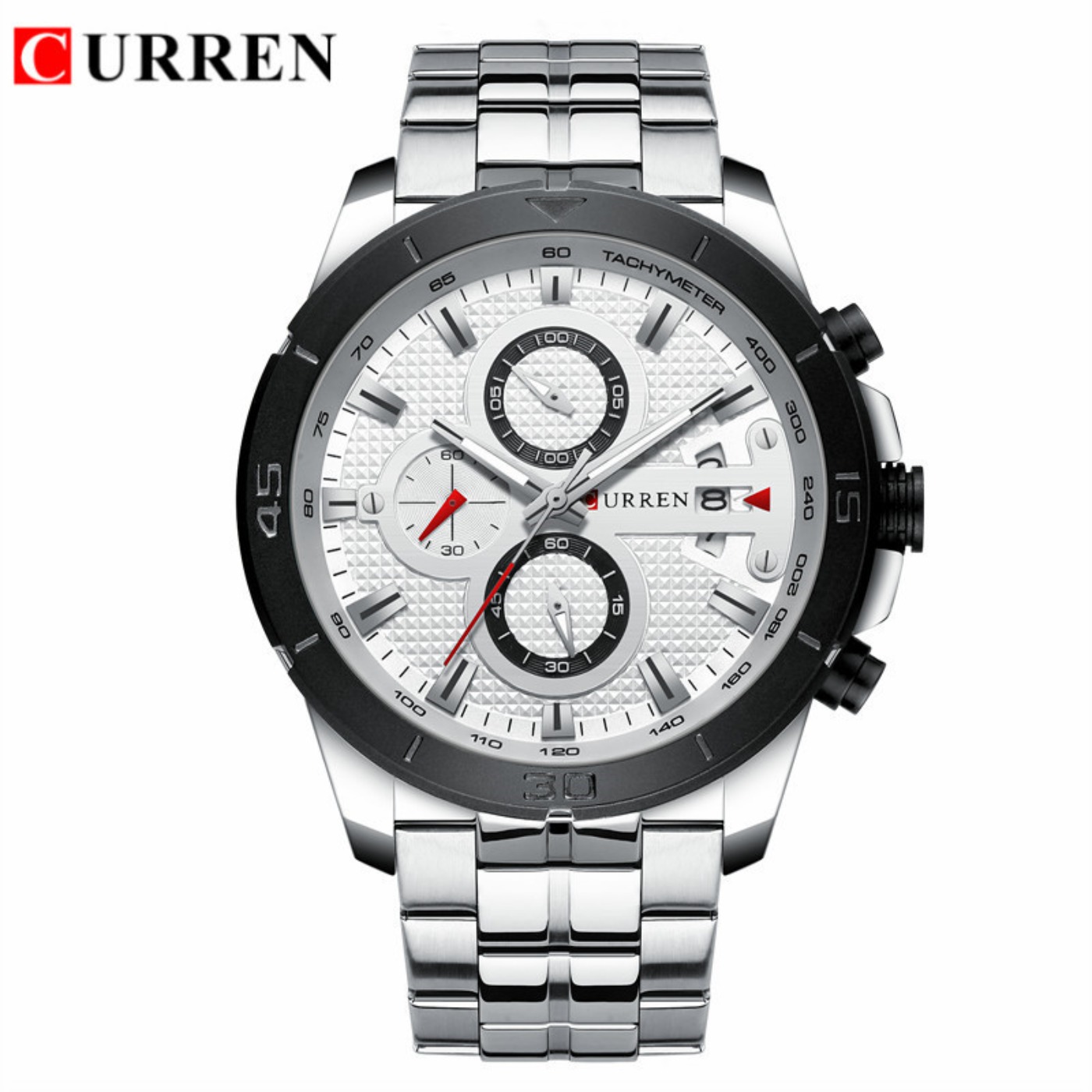 CURREN Jam Tangan Pria Tahan A - Chronograph Sport Watch ulasan dan harga