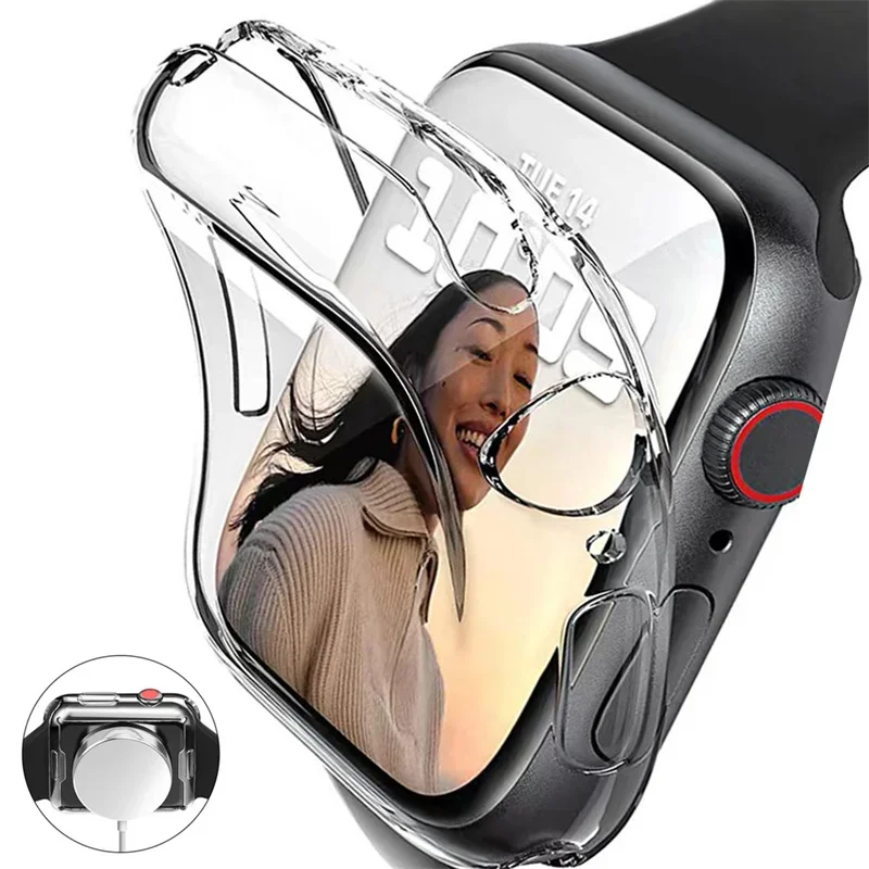 Penutup Transparan untuk Casin - Iwatch Smartwatch Series 7 ulasan dan harga