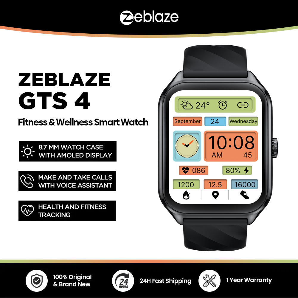 Zeblaze GTS 4 Baru dengan Pang - Smartwatch New Watches 2025 ulasan dan harga