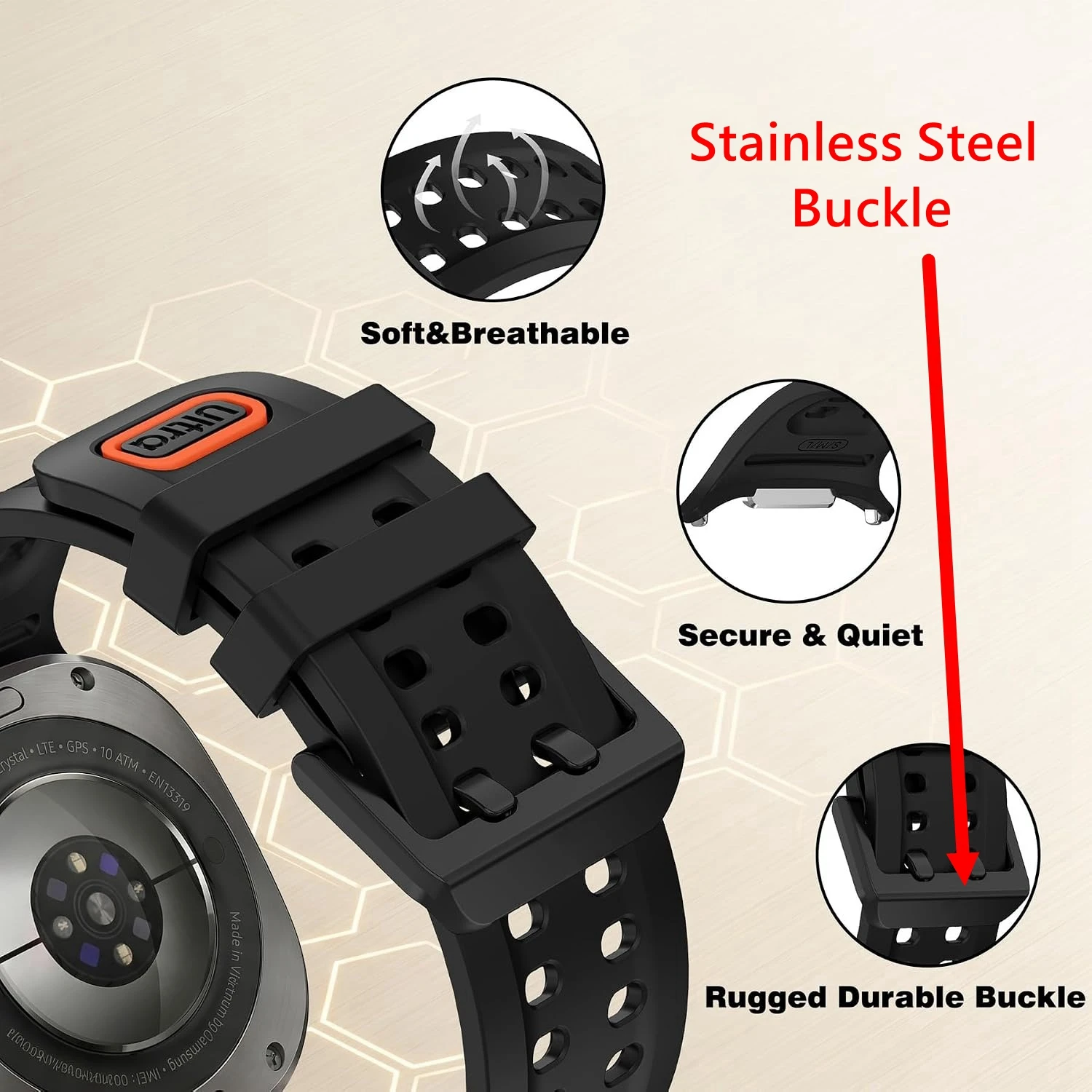 Tali Silikon Marine Untuk Sams - Tide Watch Surf ulasan dan harga