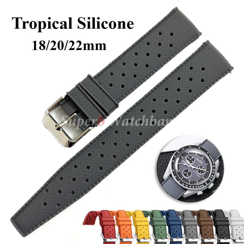 Tali Jam Tangan Silikon Tropis - Citizen Watches Smartwatch ulasan dan harga