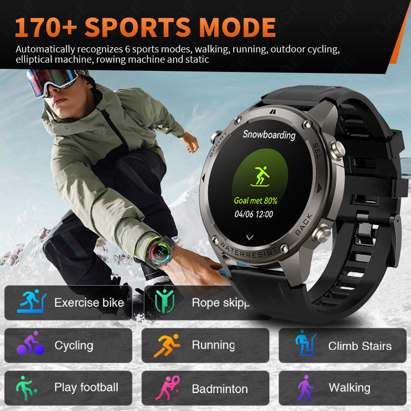 Jam Tangan Pintar GPS Kelas Mi - Watch Smartwatch ulasan dan harga