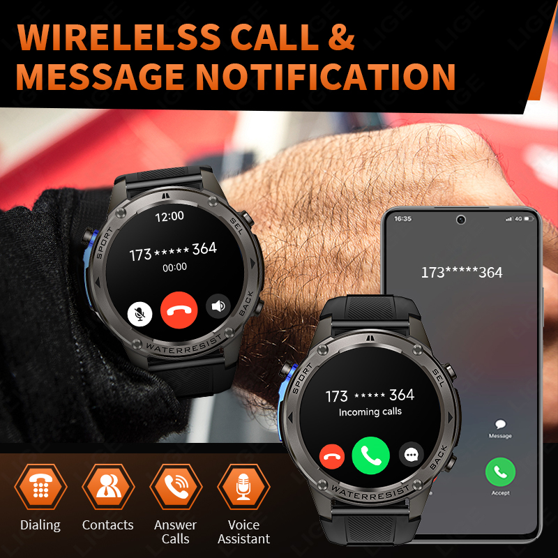 Jam Tangan Pintar GPS Kelas Mi - Watch Smartwatch ulasan dan harga