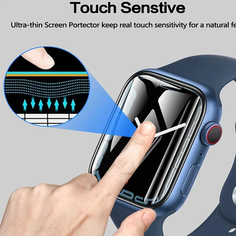 Pelindung Film untuk Apple Wat - Iwatch Smartwatch Series 7 ulasan dan harga