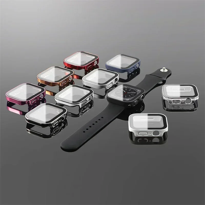 Pelindung Layar untuk Casing J - Iwatch Smartwatch Series 7 ulasan dan harga