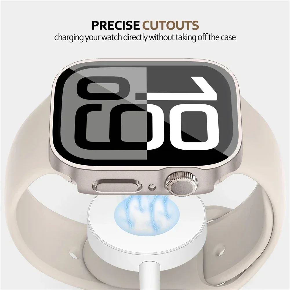 Pelindung Layar untuk Casing J - Iwatch Smartwatch Series 7 ulasan dan harga