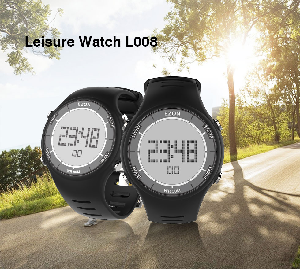EZON Jam Tangan Olahraga Digit - Chronograph Sport Watch ulasan dan harga