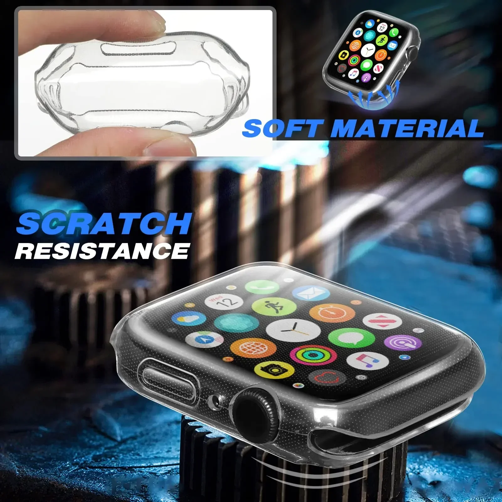 PENUTUP UNTUK casing jam tanga - Iwatch Smartwatch Series 7 ulasan dan harga