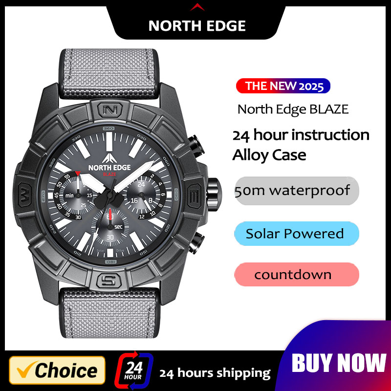 NORTH EDGE 2025 BLAZE Jam Tang - Smartwatch Army Watches For Men ulasan dan harga