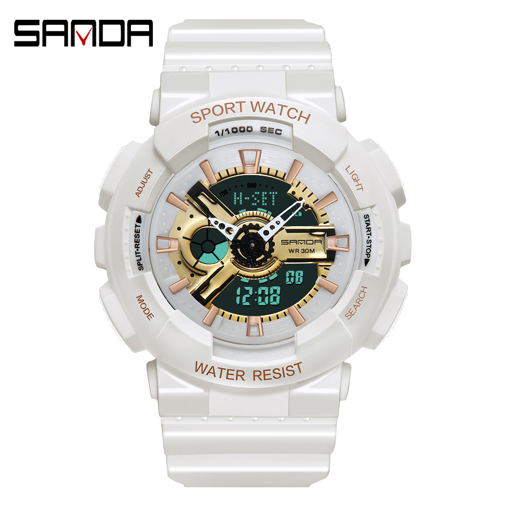 Sanda Fashion Jam Tangan Digit - Chronograph Sport Watch ulasan dan harga