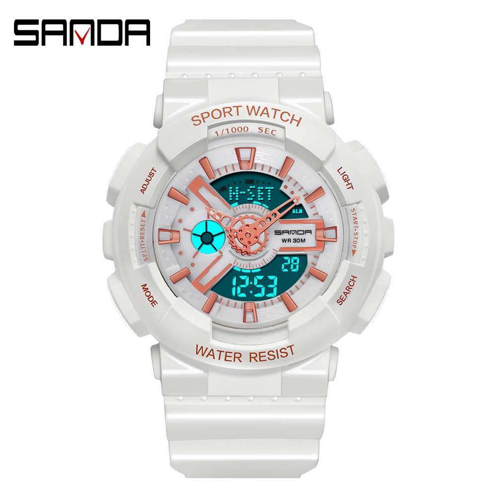 Sanda Fashion Jam Tangan Digit - Chronograph Sport Watch ulasan dan harga