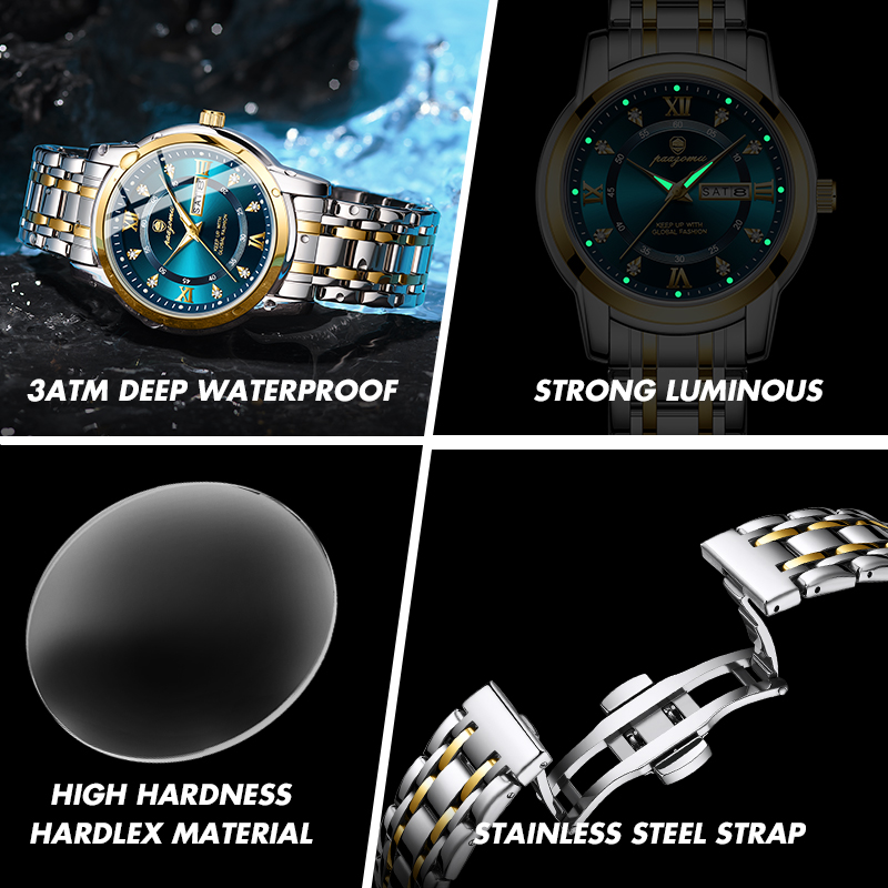 PAAZOMU Jam Tangan Pria Wanita - Watches Ladies Smartwatch ulasan dan harga