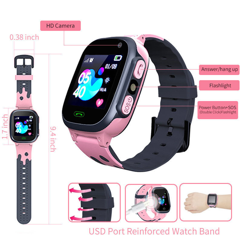 Jam Tangan Pintar Anak Jam Tan - Smartwatch Digital Watches For Kid Boy ulasan dan harga