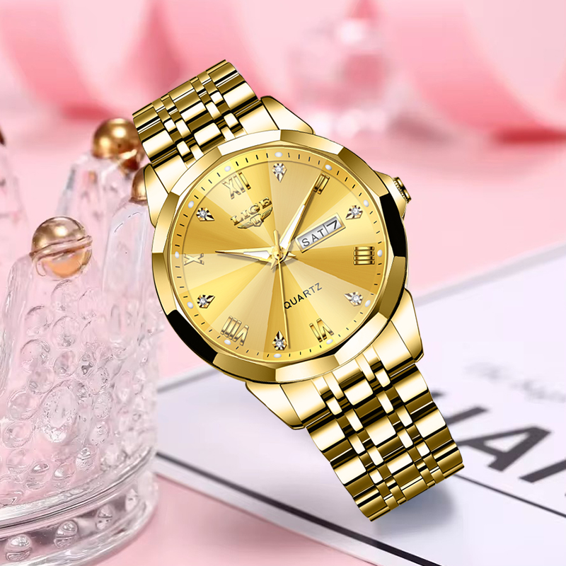 LIGE jam tangan kuarsa mewah u - Chronograph Sport Watch ulasan dan harga