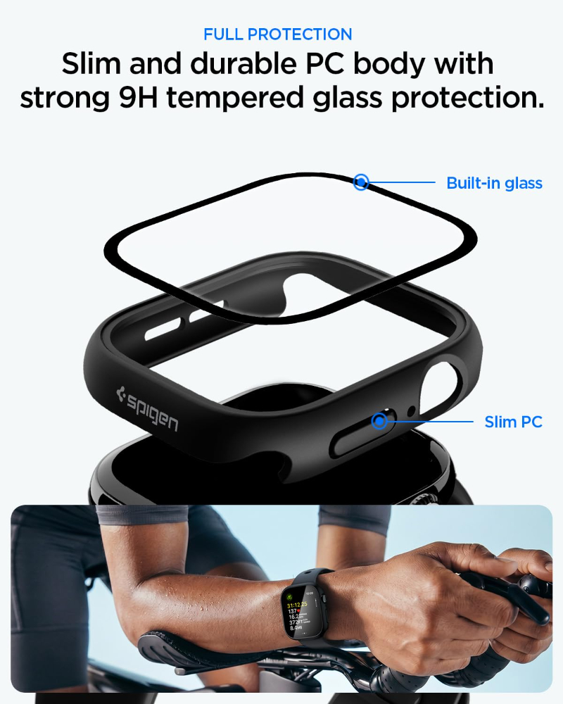 Kaca Antigores + Casing untuk  - Iwatch Smartwatch Series 7 ulasan dan harga