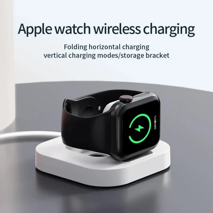 Stasiun Pengisian Daya Nirkabe - Iwatch Smartwatch Series 7 ulasan dan harga