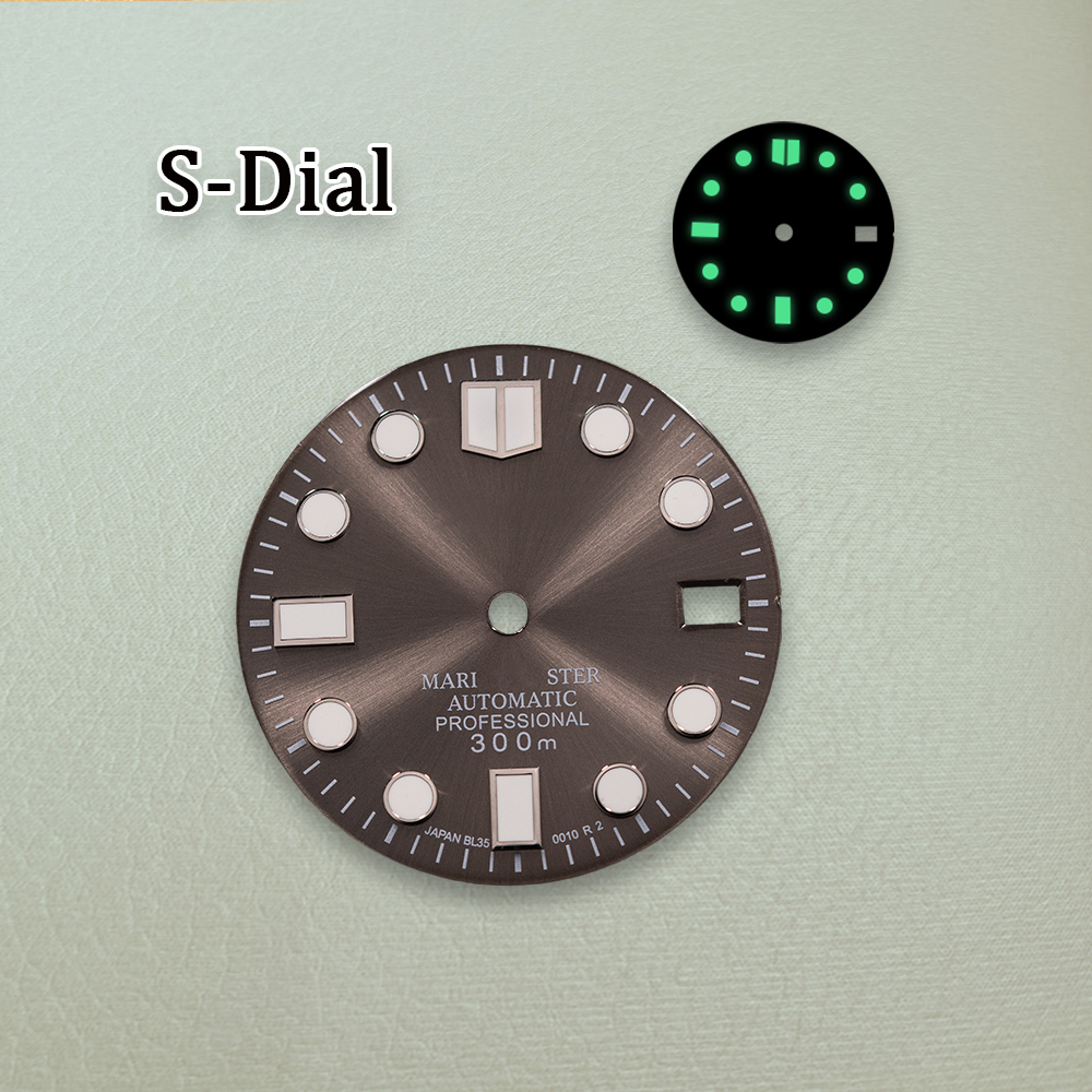 S Dial 28.5mm MARINE Silvery S - Tide Watch Surf ulasan dan harga