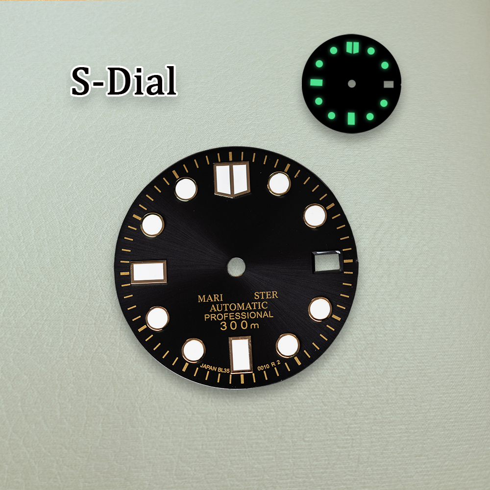 S Dial 28.5mm MARINE Silvery S - Tide Watch Surf ulasan dan harga