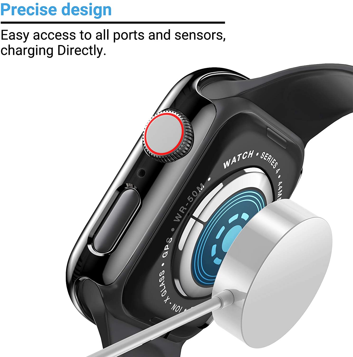 Kaca + penutup untuk Apple Wat - Iwatch Smartwatch Series 7 ulasan dan harga