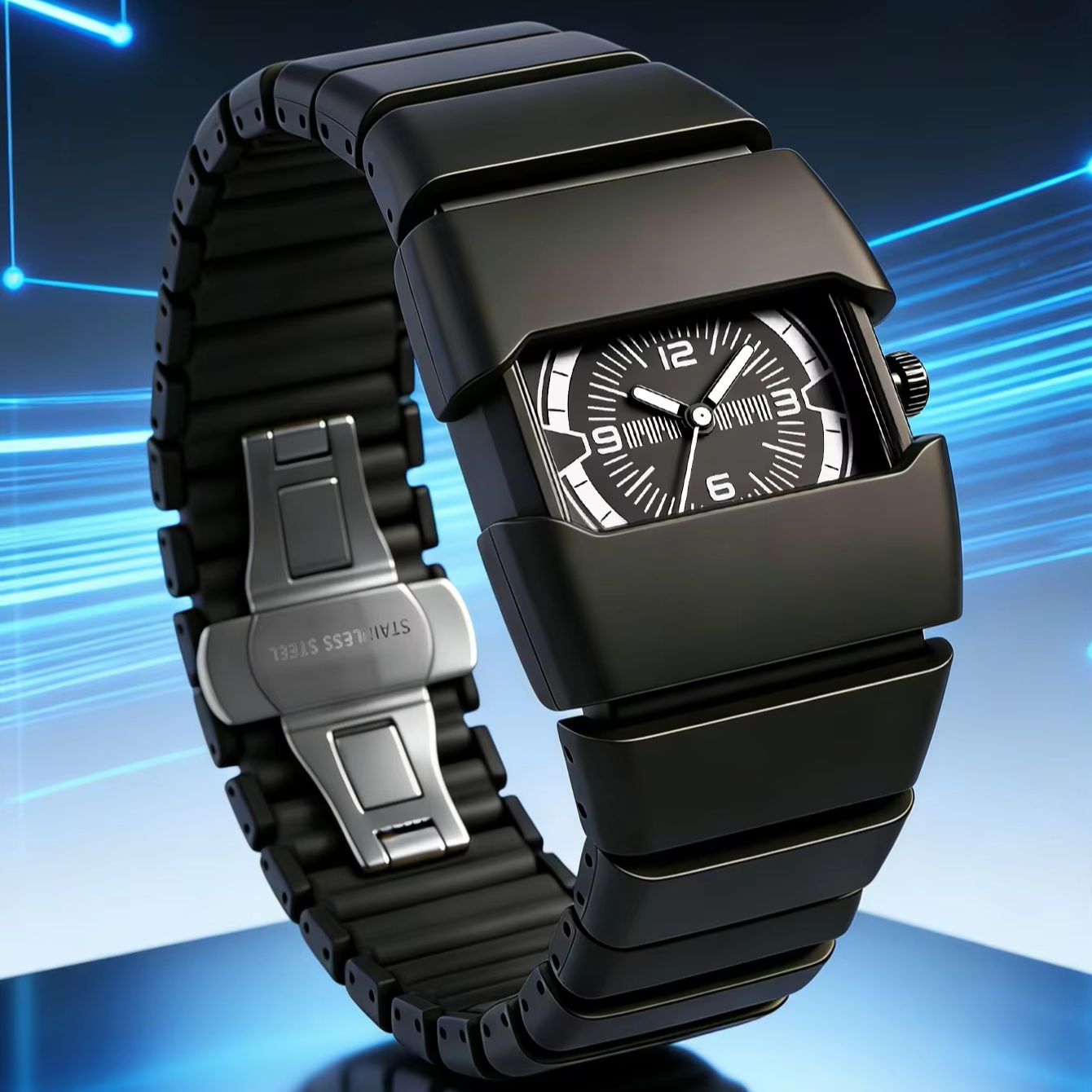 Jam Tangan Digital Pria TOMI F - Analog Quartz Watch ulasan dan harga