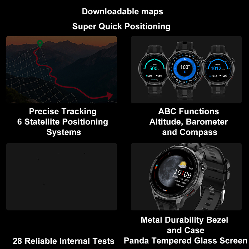 Jam Tangan Pintar GPS Baru 202 - Heart Rate Gps Watch ulasan dan harga