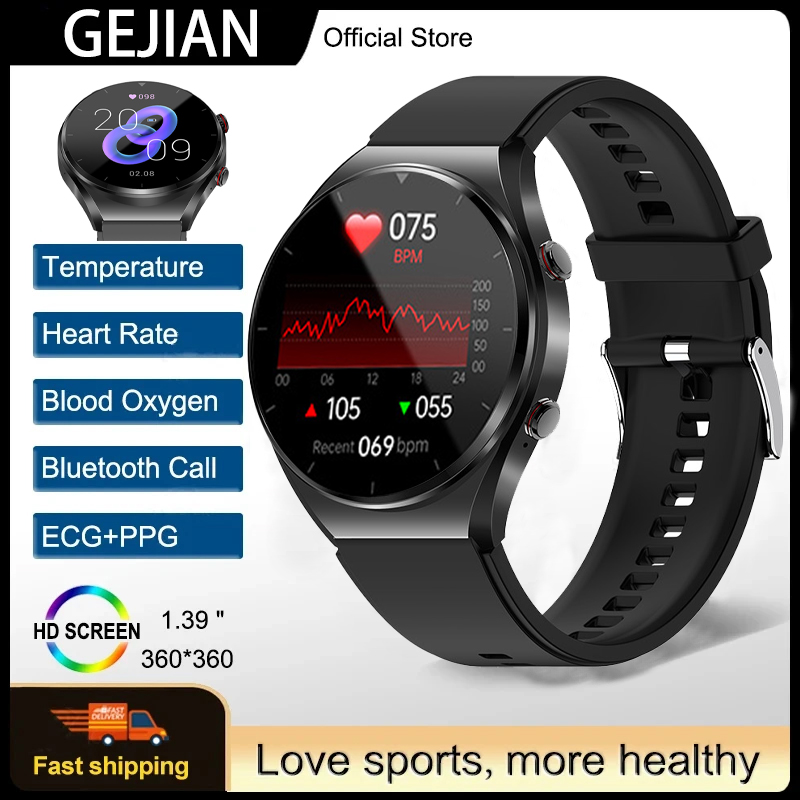 GEJIAN Jam Tangan Pintar Keseh - Smartwatch Health Watches For Men ulasan dan harga