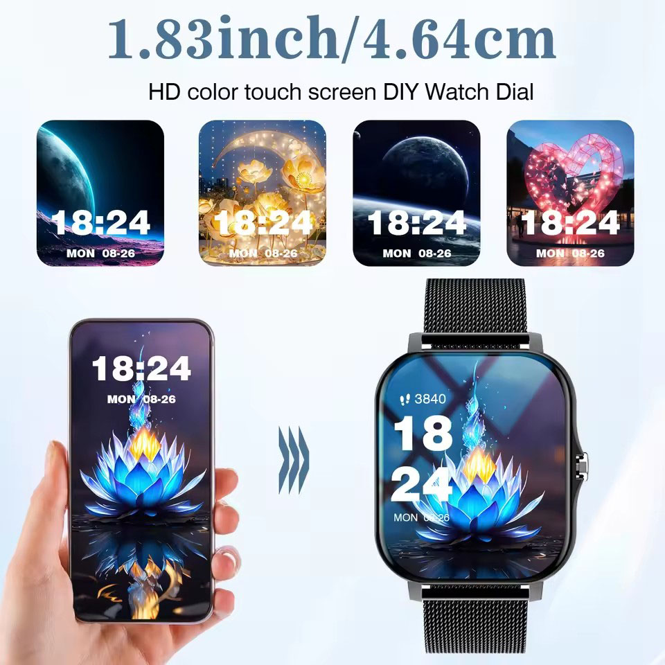 Jam Tangan Pintar Bluetooth Ba - Smartwatch Health Watches For Men ulasan dan harga
