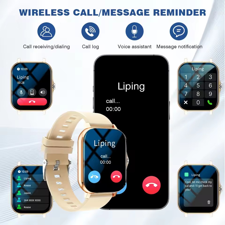 Jam Tangan Pintar Bluetooth Ba - Smartwatch Health Watches For Men ulasan dan harga