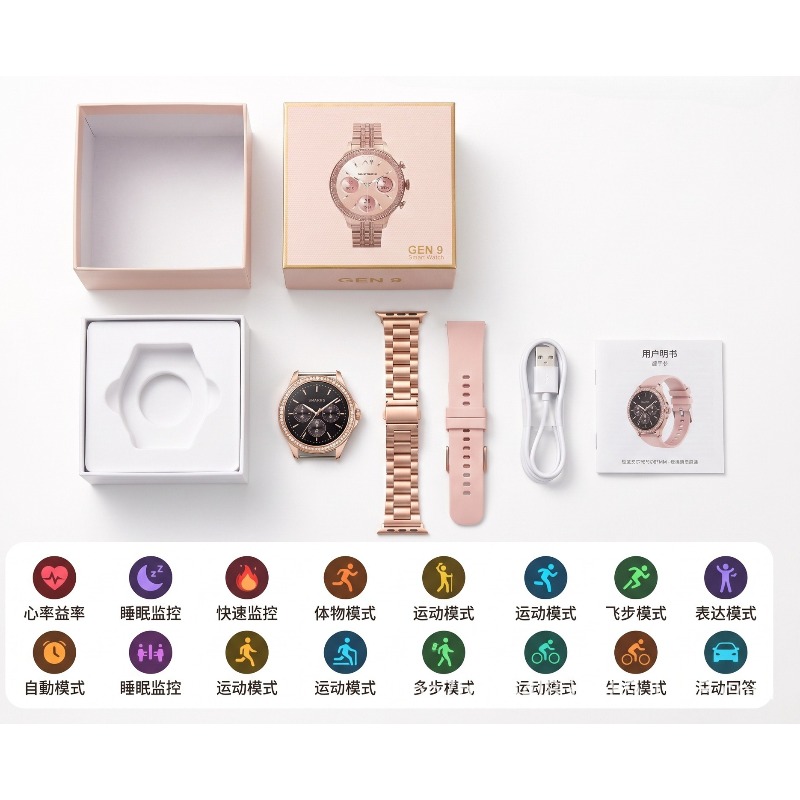 Pasokan Eksklusif Lintas-Batas - Watches Ladies Smartwatch ulasan dan harga