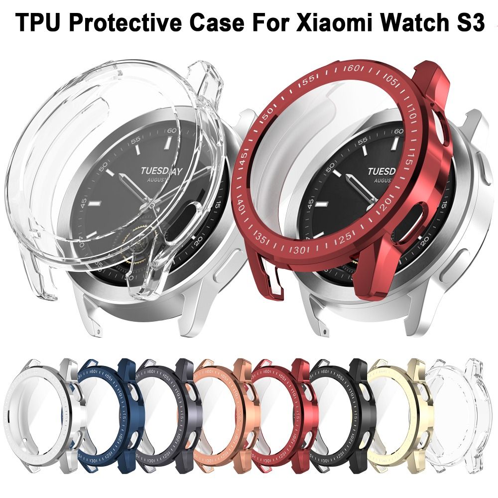 Casing TPU Full Cover Baru, Pe - Smartwatch Watches Xiaomi ulasan dan harga