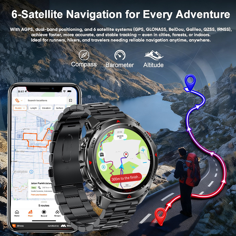 T-Rex 3 Pro Jam Tangan Pintar  - Heart Rate Gps Watch ulasan dan harga