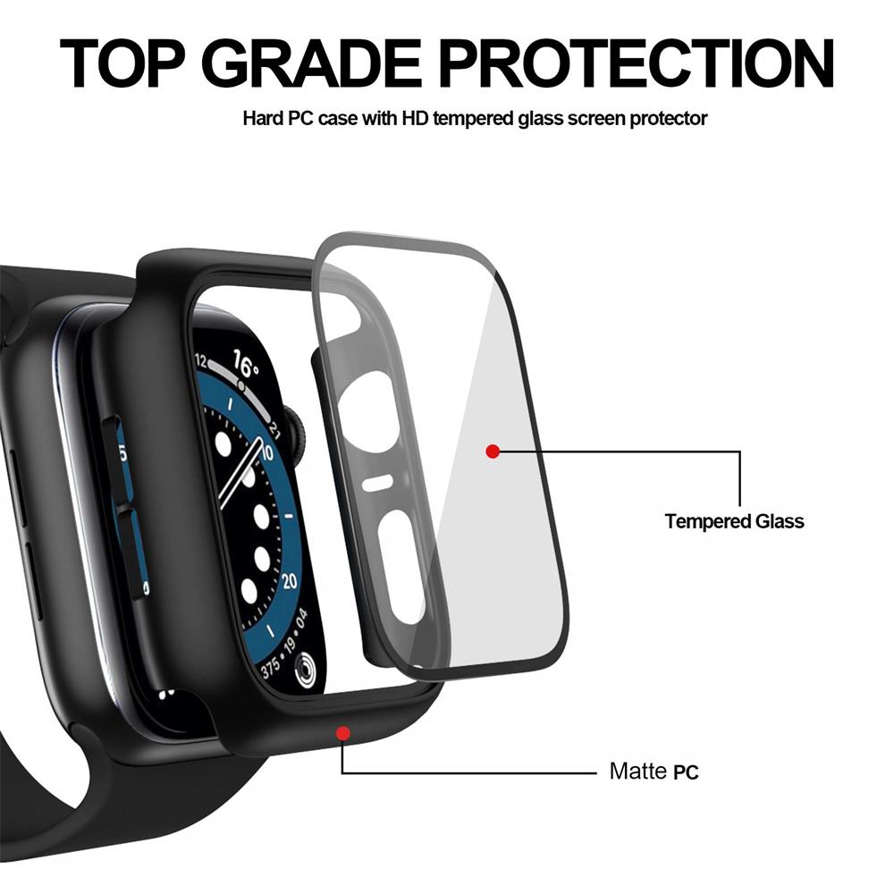 Kaca + penutup untuk Apple Wat - Iwatch Smartwatch Series 7 ulasan dan harga