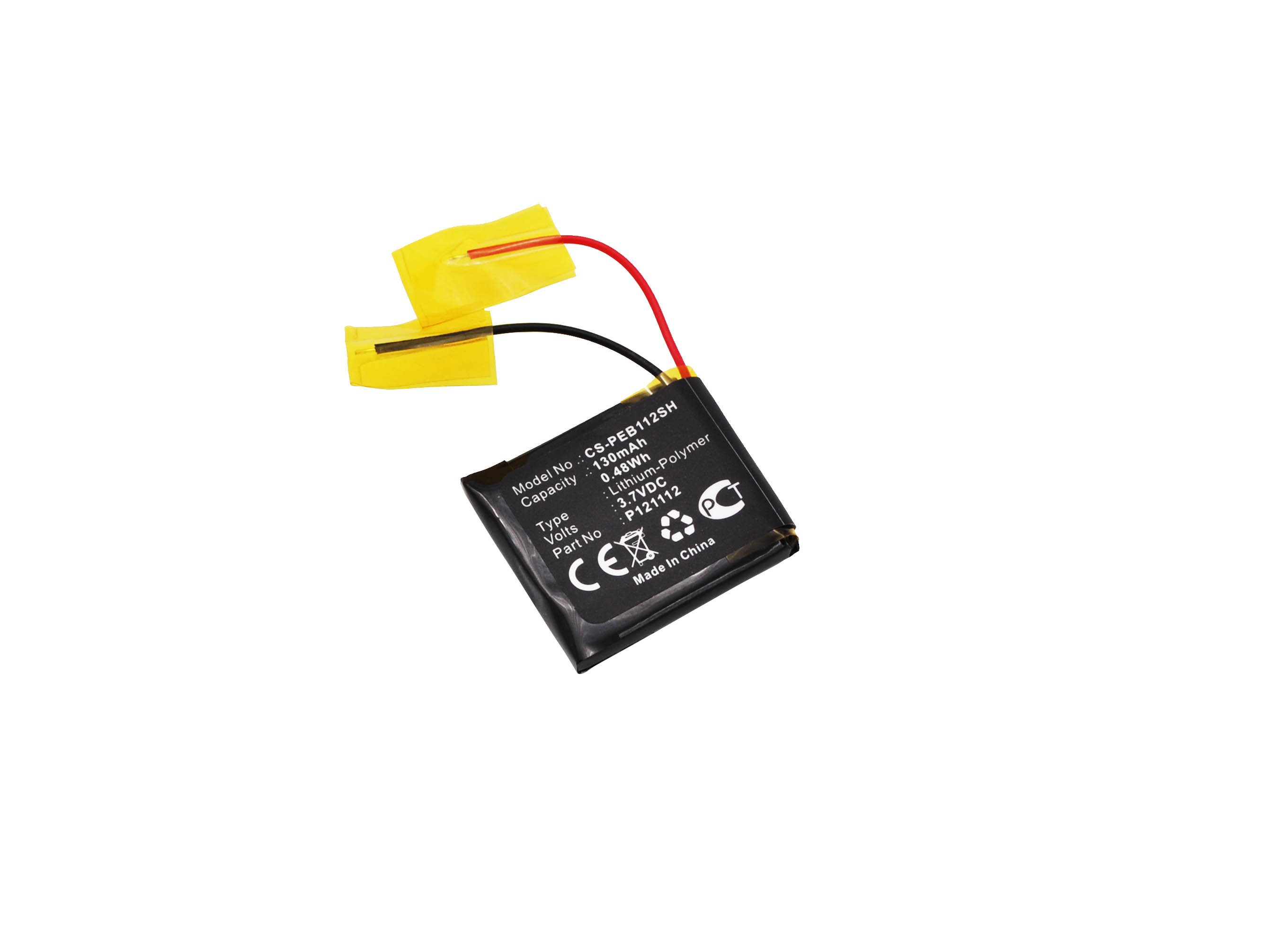 100% BARU 3.7V 130mAh PEB112SH - Smartwatch Pebble Watches ulasan dan harga