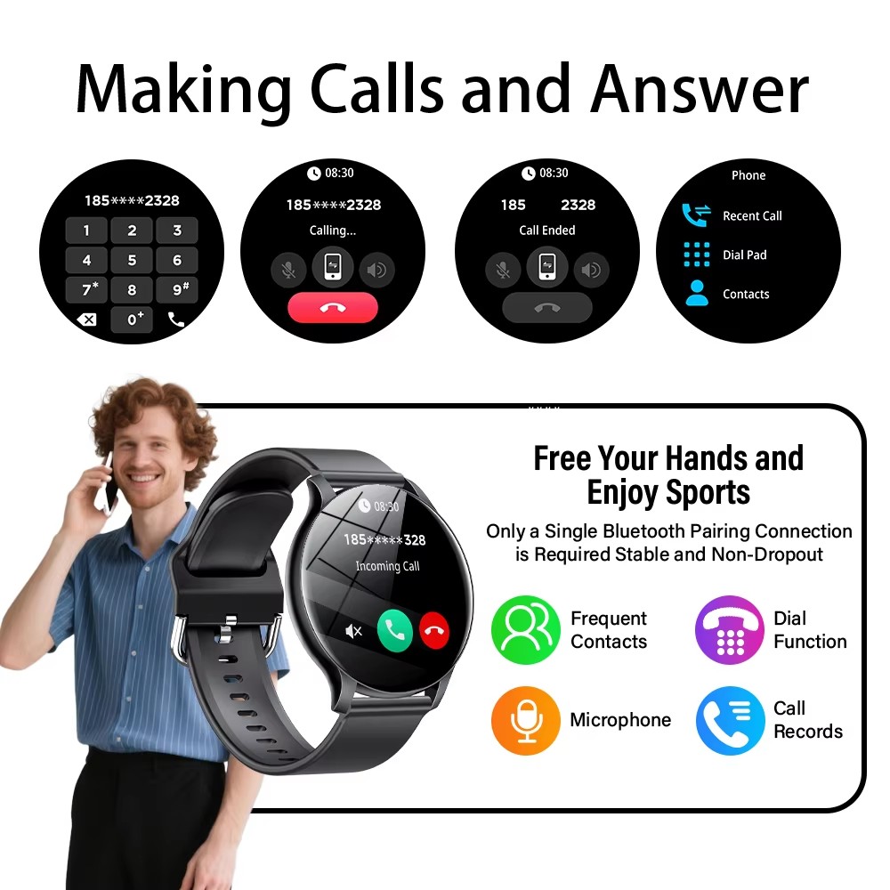 Jam Tangan Pintar Baru 2025 Mo - Watches Ladies Smartwatch ulasan dan harga