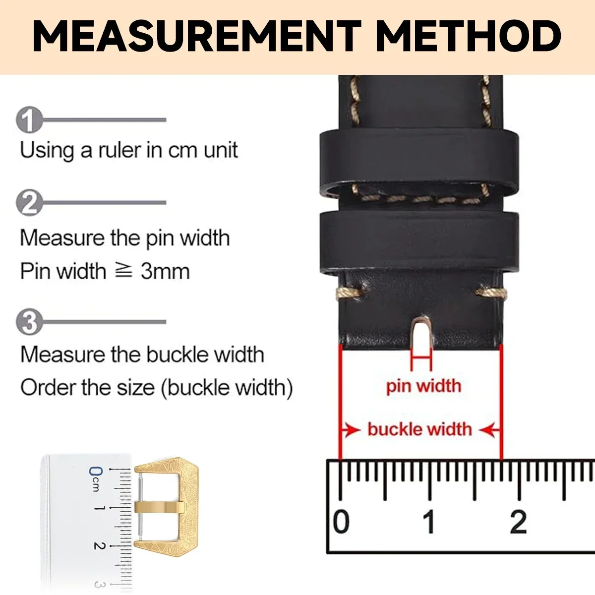 18Mm 20Mm 22Mm 24Mm Gesper Baj - Replacement Watch Bracelet ulasan dan harga